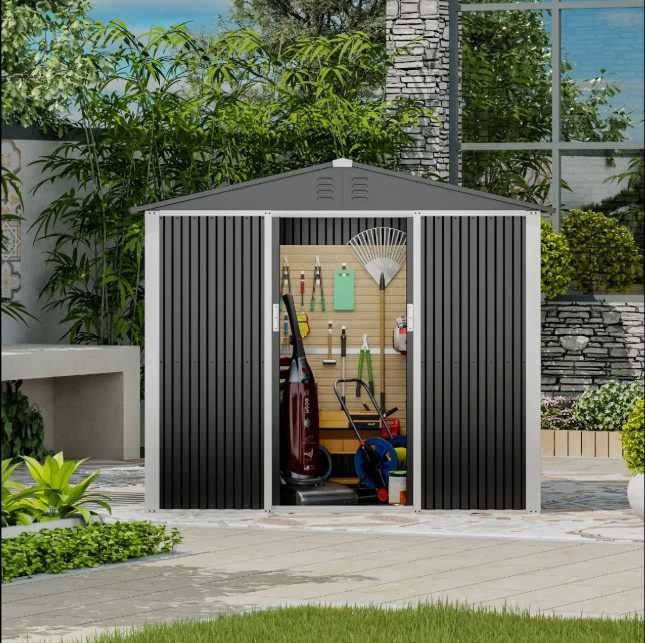 Nowa szopa ogrodowa / schowek / domek narzędziowy / garaż / 160x100 !