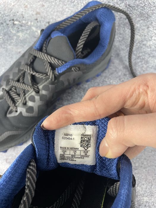 Чоловічі кросівки трекінгові Saucony Peregrine 8 GTX | хайкінг | 43.5