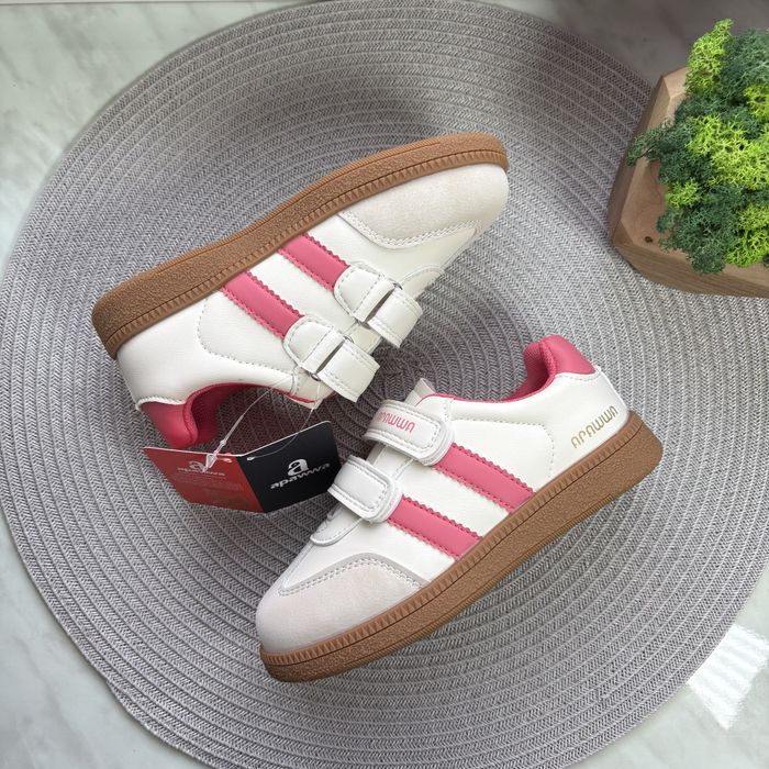 Кросівки дитячі Apawwa для дівчинки,кампуси апава,26,27,28,29,30,31