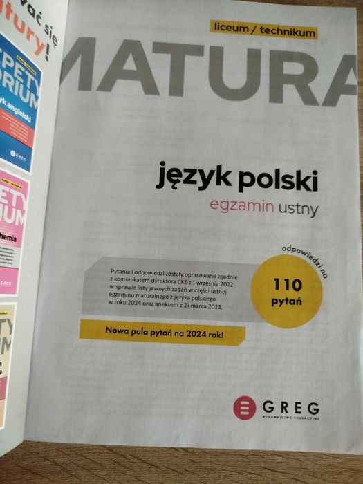 Ksiazka  liceum/technikum