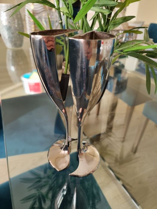 Câlices Decorativos Banhados em Prata