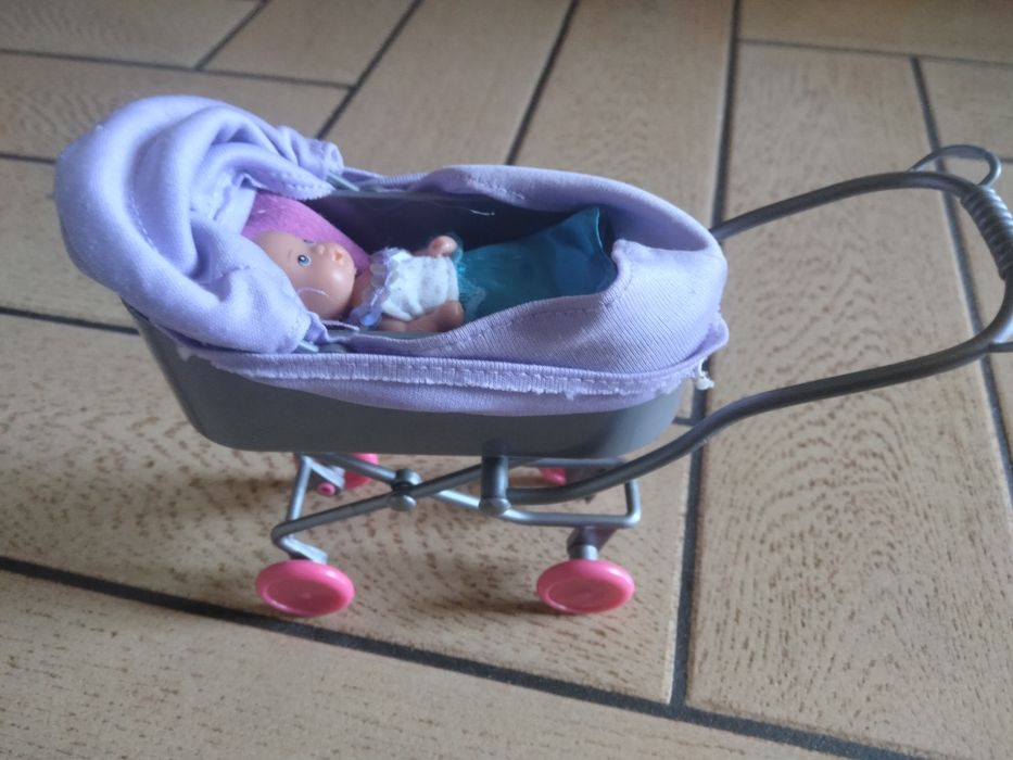 Wózek dla lalek dodatki dla Barbie
