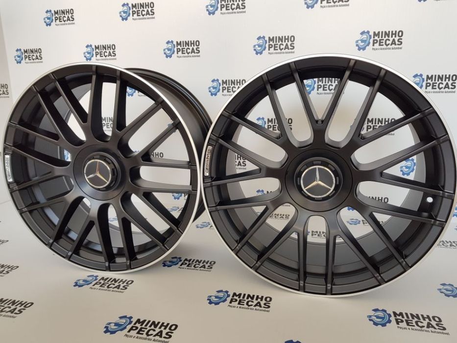 Jantes Mercedes Novo (C63S) AMG em 19 Satin Black
