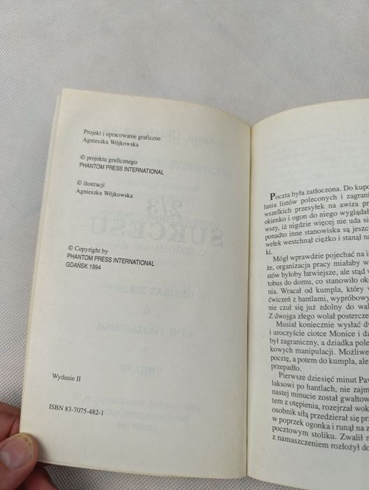 Książka 2/3 sukcesu Joanna Chmielewska