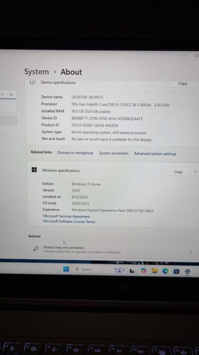 HP Pavilion 15  i5-1135G7/ 16GB/ 512 GB