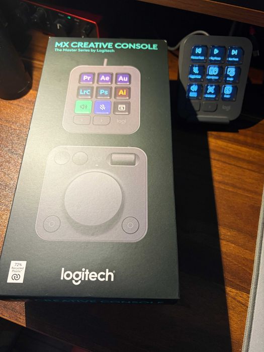 -= Logitech MX Creative Console =- konsola do sterowania oprogramowaniem
