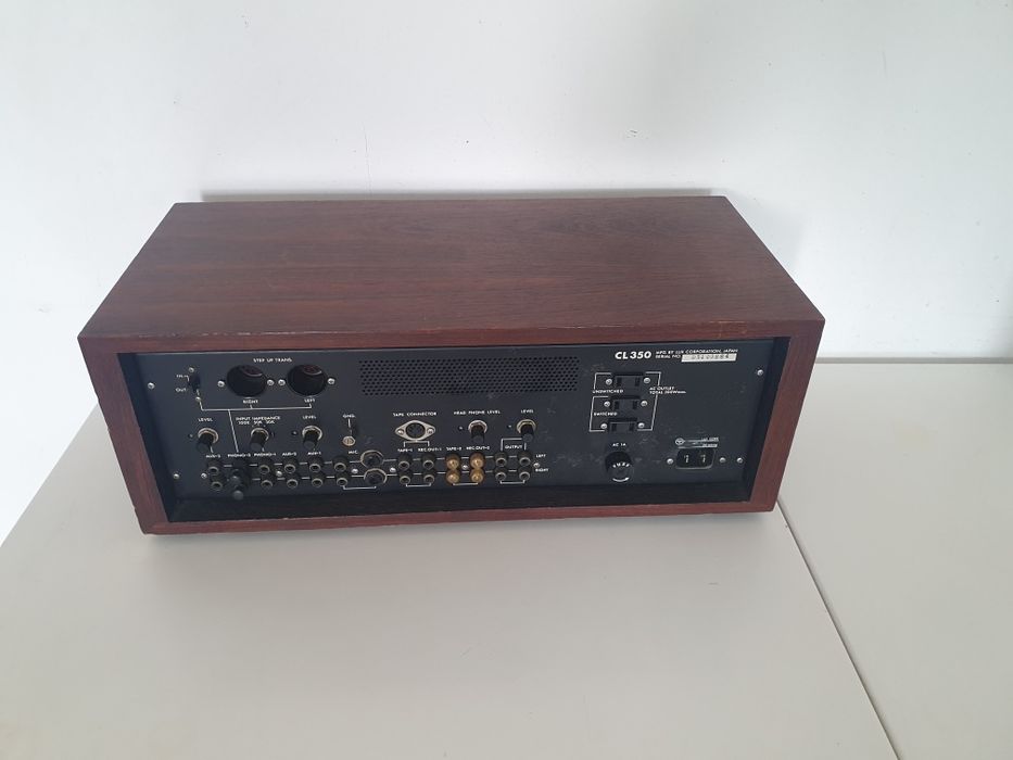 Luxman CL-350 , kultowy przedwzmacniacz  stereo . Vintage