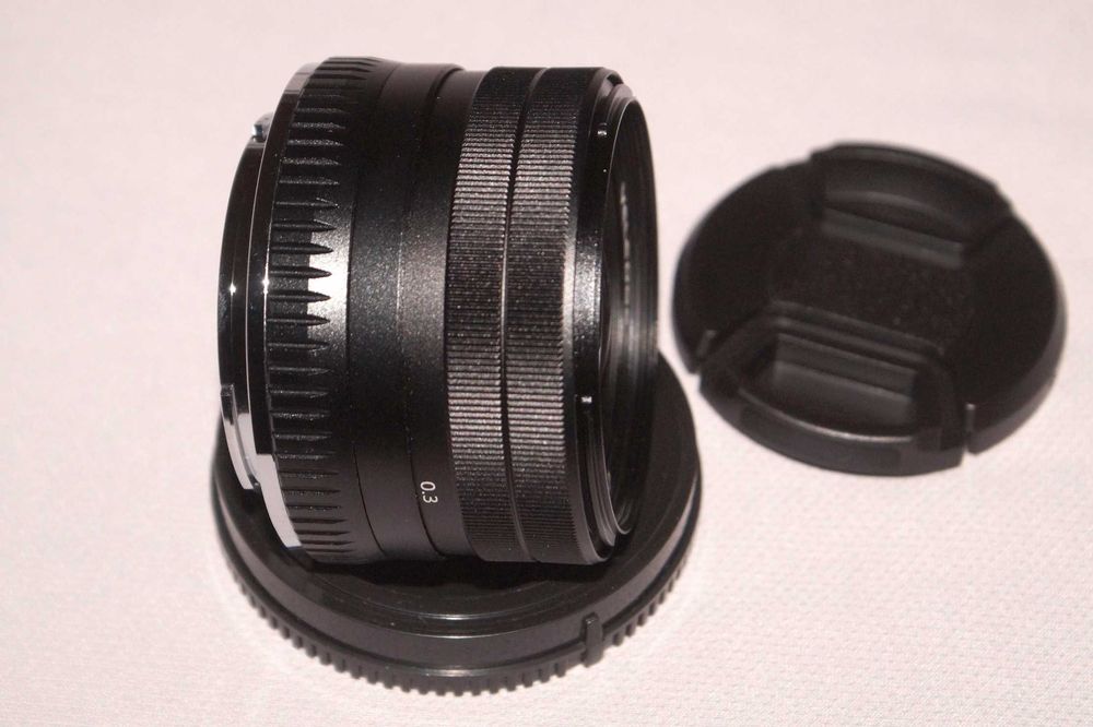 35mm f/1.2 для Sony-E + Canon EF-M