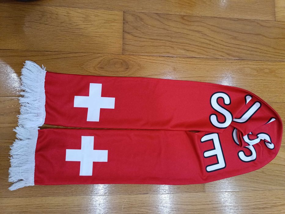 Suisse Suiça Switzerland novo cachecol sciarpa scarf _B021