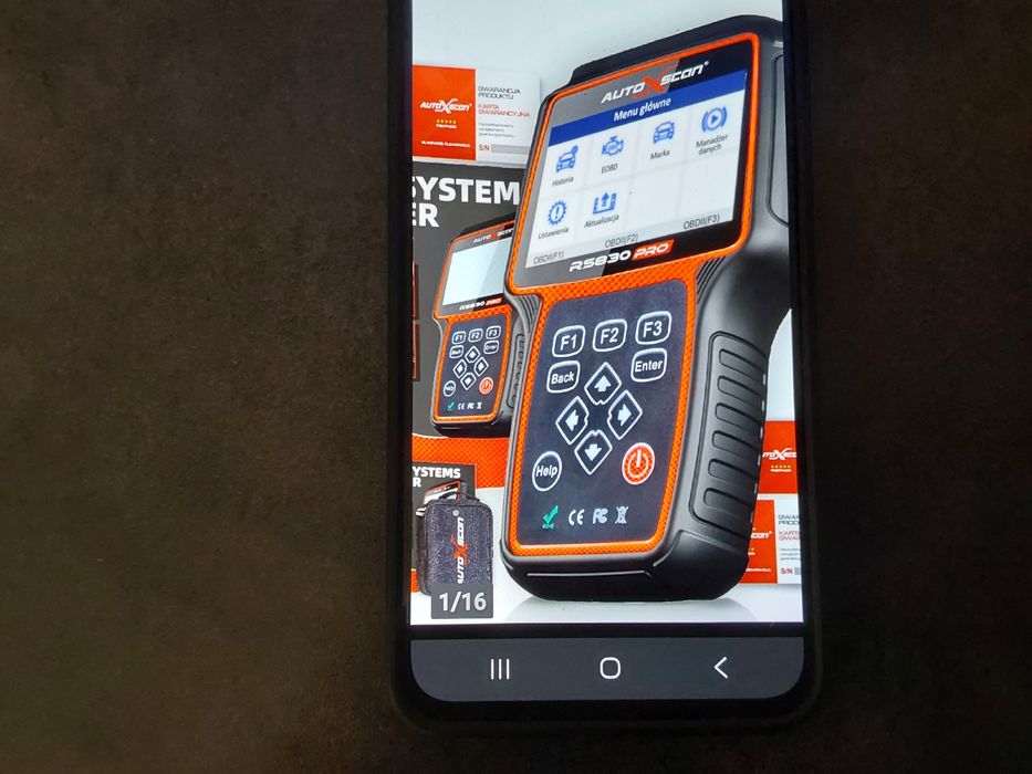 Profesjonalny tester diagnostyczny RS830PRO