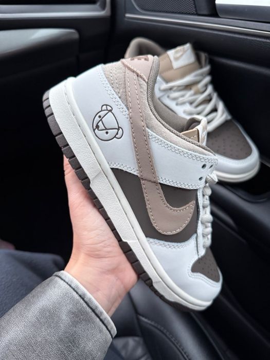 Жіночі кросівки Nike SB Dunk Low Teddy Bear Brown найк данк коричневі