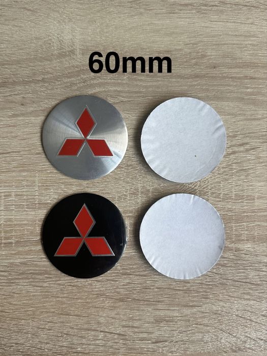 Conjunto Centros Mitsubishi 56mm 60mm 65mm 68mm 75mm 81mm