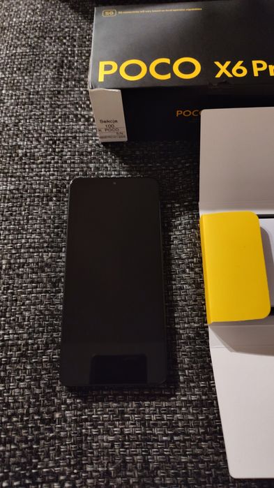 Nowy smartfon POCO X6 Pro 5G 12/512GB Czarny, 6,67 cala. Amoled