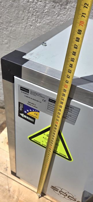 Caixa de ventilação 600 mm x 600 mm x 600 mm Nova