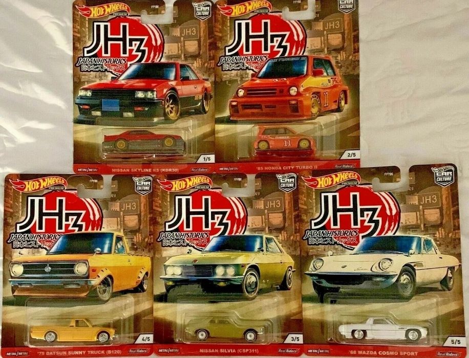 Hot Wheels Japan Historics