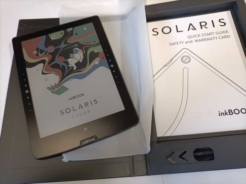inkbook Solaris Color Black Jak  Nowy e-czytnik książek ebook