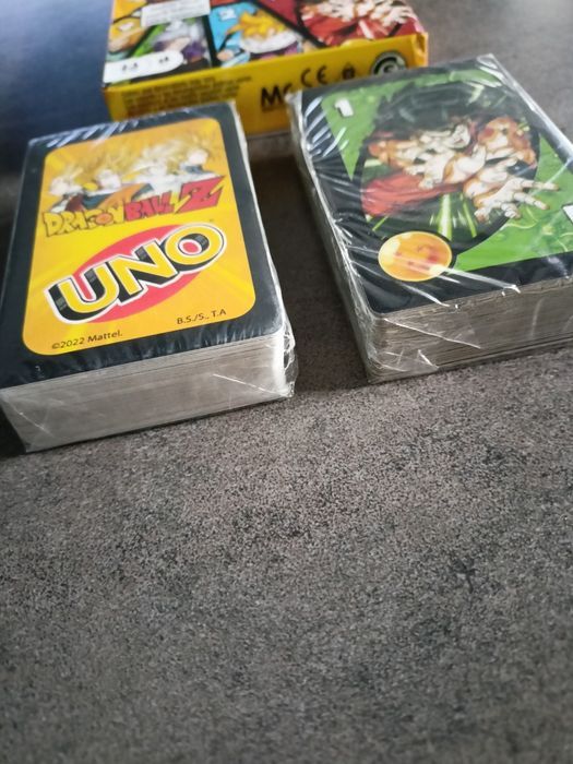 Gra karciana UNO Dragon Ball Z songo Ku Dragonball karty prezent !