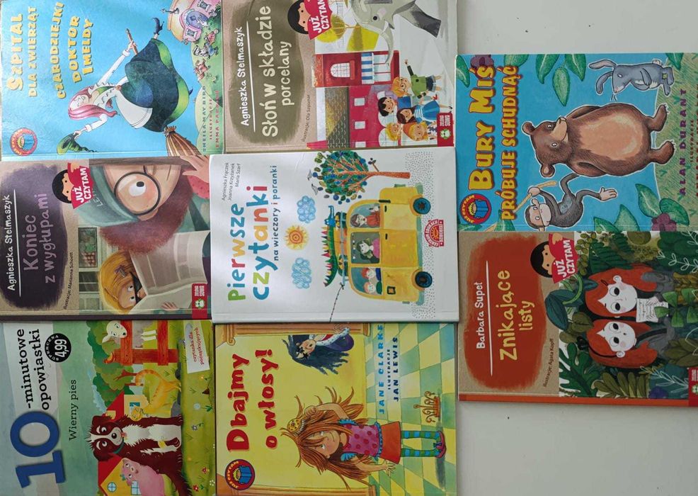 Książeczki dla dzieci do nauki czytania