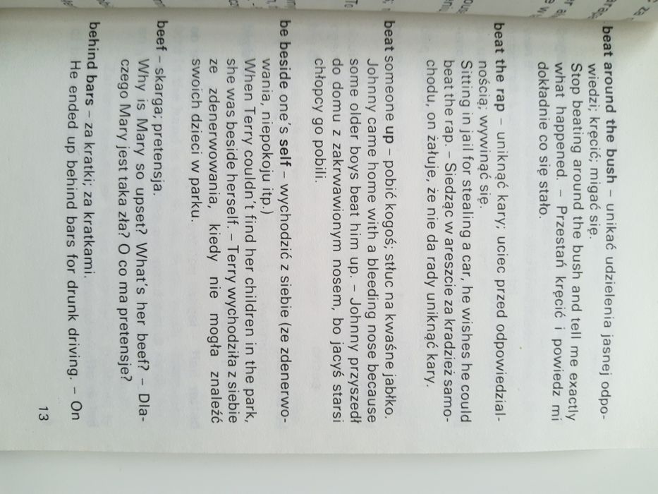 Amerykańskie idiomy dla Polaków Witecka-Wojda