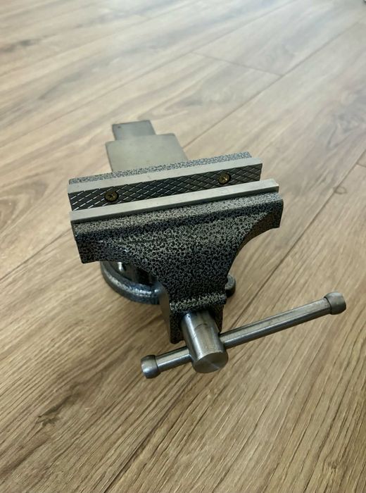 Solidne Imadło Obrotowe Warsztatowe Imadło Ślusarskie do Garażu 125mm