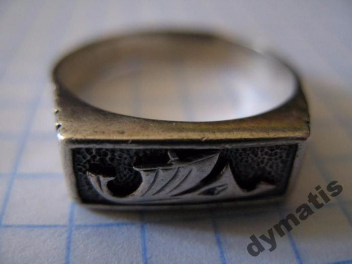Кольцо (печатка) серебро. 925 проба.