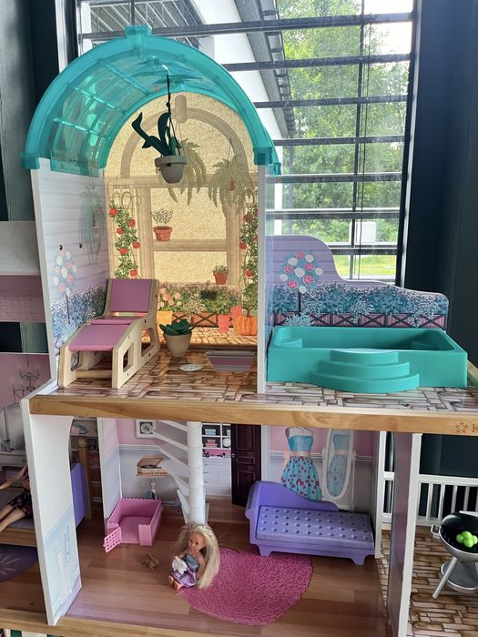 Domek dla lalek Kinderkraft Rosewood Mansion