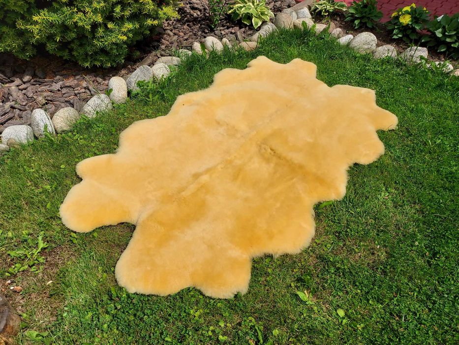 Skóra Owcza Medyczna Zdrowotna Narzuta na Łóżko ze Skór Owczych