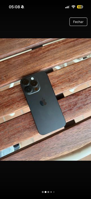 Iphone 15 pro PRETO