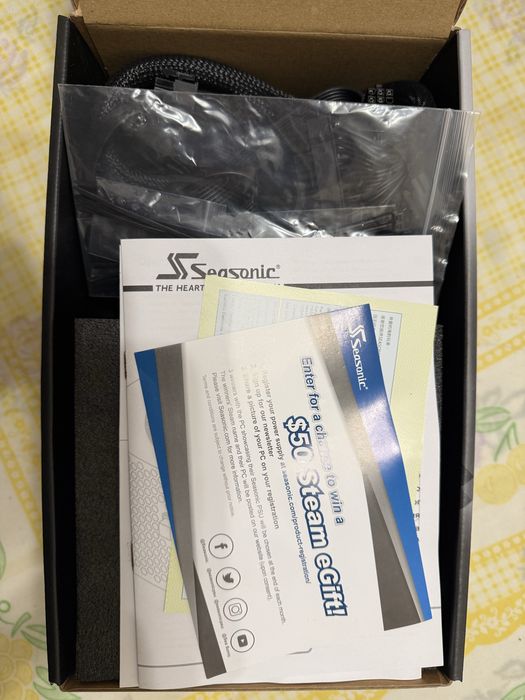 Fonte de alimentação Seasonic Focus PX850 850W Platinum