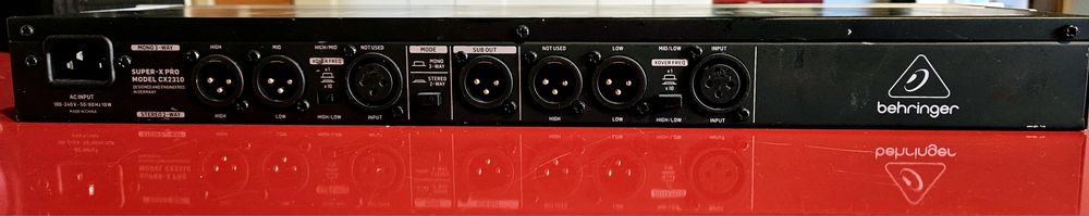 Behringer CX2310 Zwrotnica Crossover