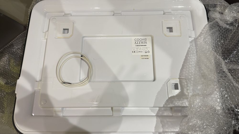 Lustro łazienkowe led