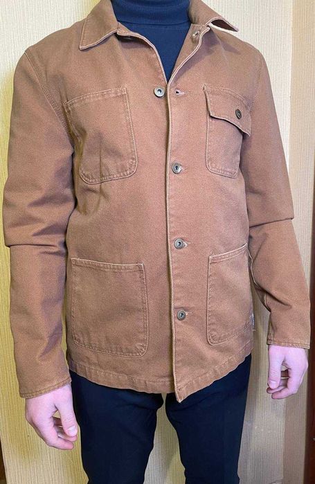 Джинсовий піджак чоловічий | Золотистий | Casual стиль