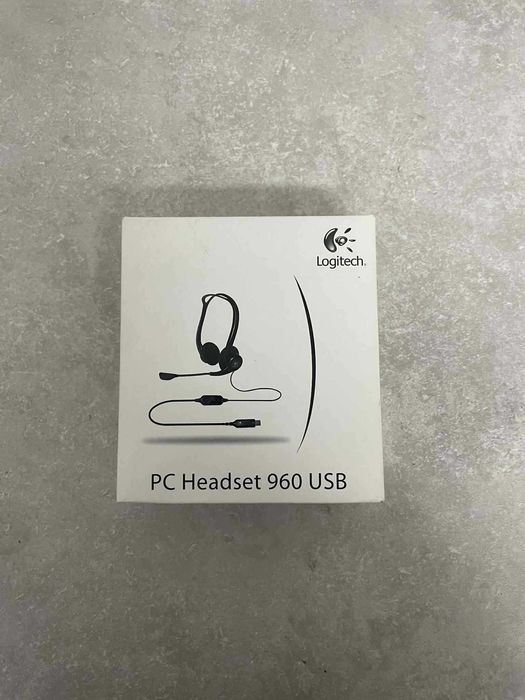 Słuchawki z mikrofonem nauszne Logitech PC960