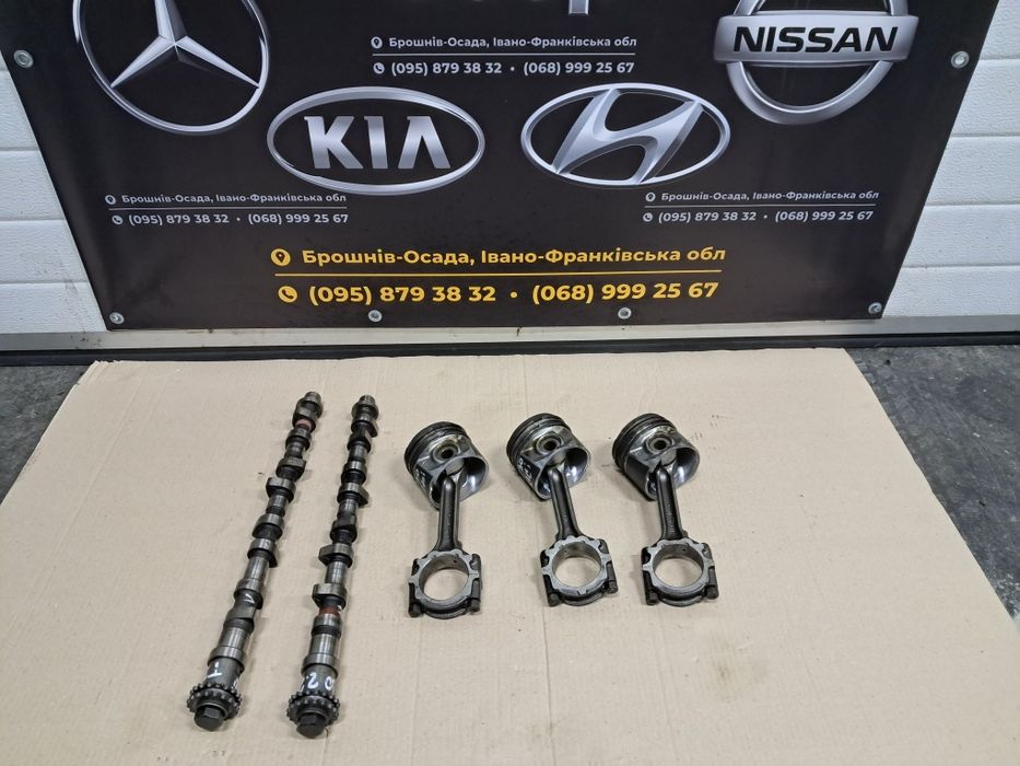 Шатун поршень розпридвал Nissan X Trail T30 Трейл Нісан 2.2 dci YD 22
