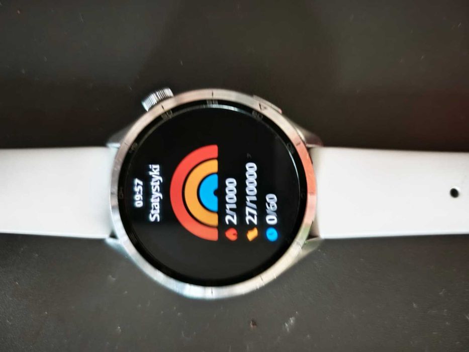 Xiaomi Watch S4 Silver - stan bardzo dobry, GPS, AMOLED
