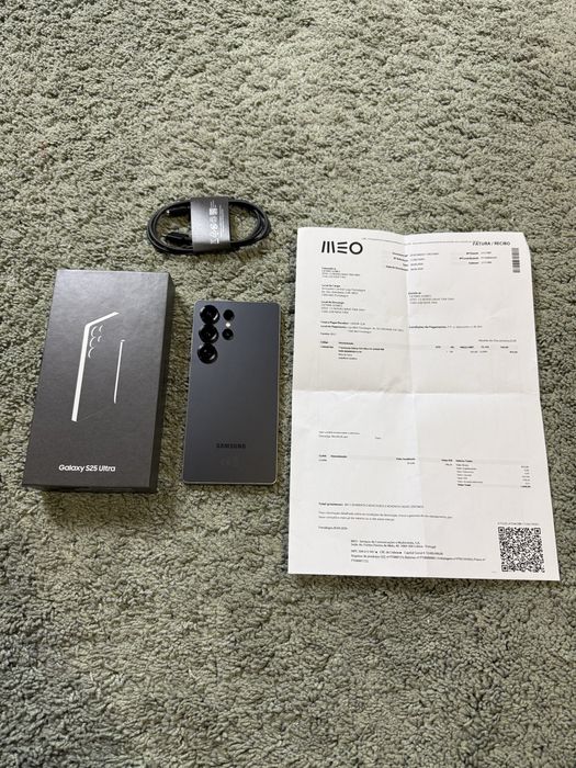 Samsung S25 Ultra Preto 256GB - 3 dias de uso