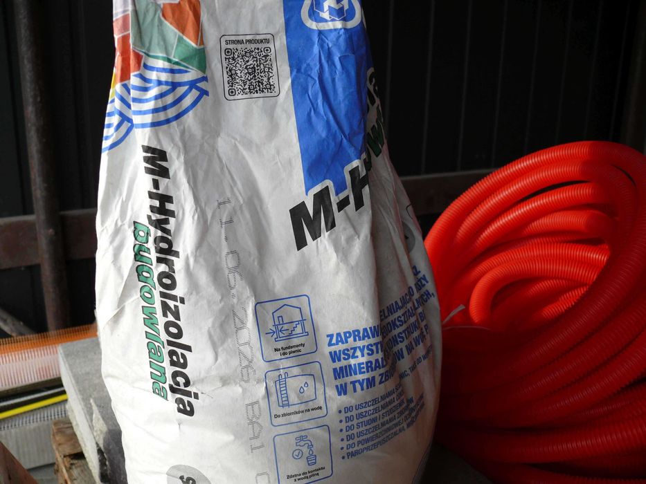 Hydroizolacja Mapei mineralna