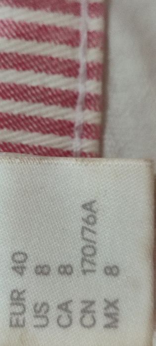Spodenki H&M rozm L wymiary na fotkach.  98% Cotton
