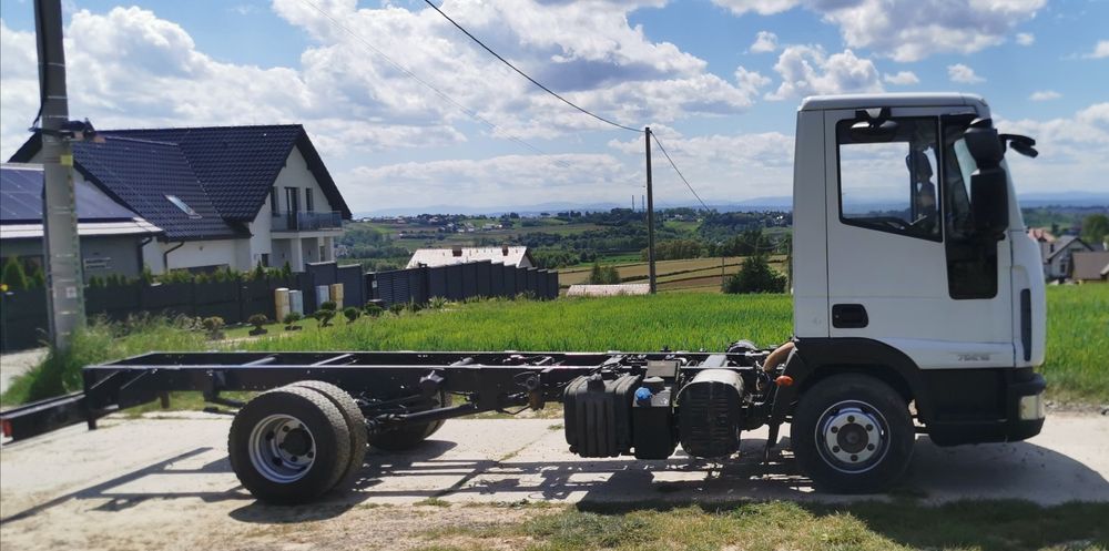 Iveco eurocargo 75e16 rama laweta wywrotka