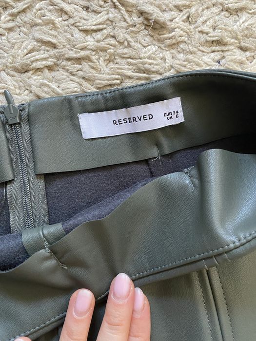 Спідниця під шкіру Reserved XS-S