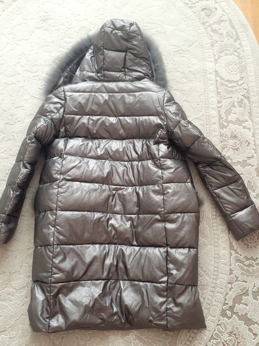 Серая куртка зимняя