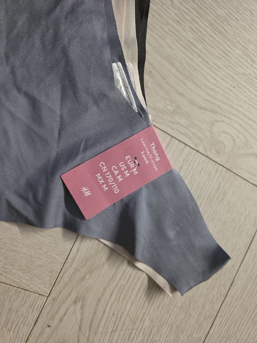 Majtki Braziliany H&M M 3-pack
