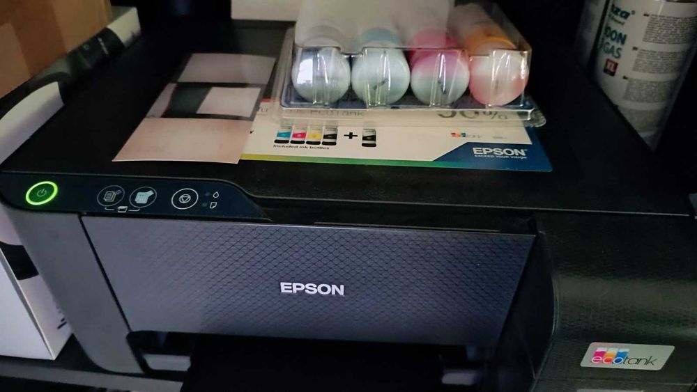 Drukarka Epson Ecotank L3211  + zestaw tuszy