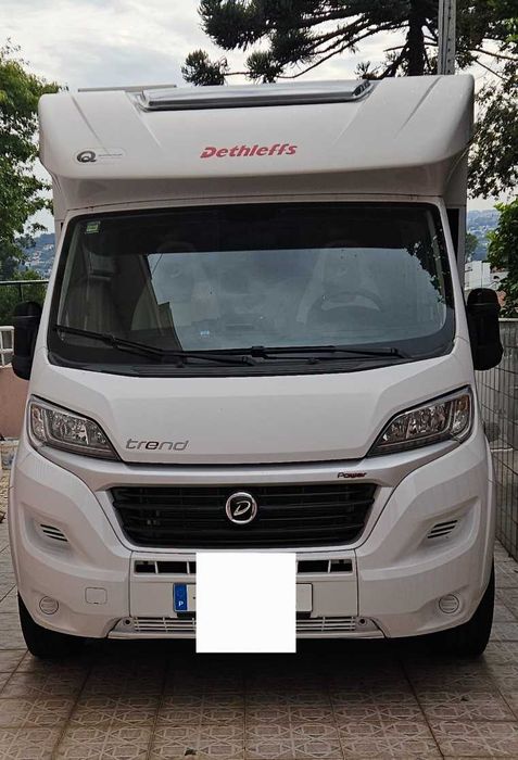 Autocaravana Dethleffs trend,perfilada,com 2327 km