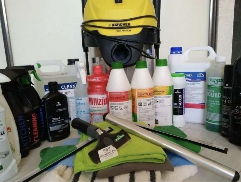 Прибирання клінінг працюю приватно мийка вікон