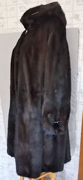 Нова норкова шуба. Великий розмір.