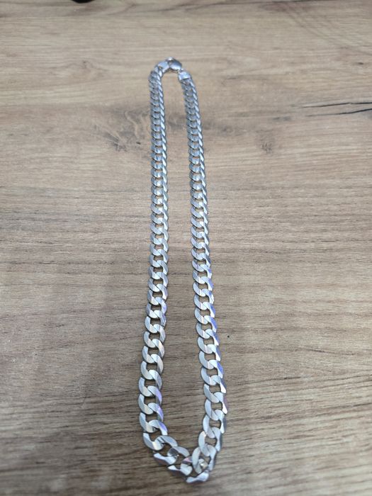 Łańcuszek srebrny pancerka