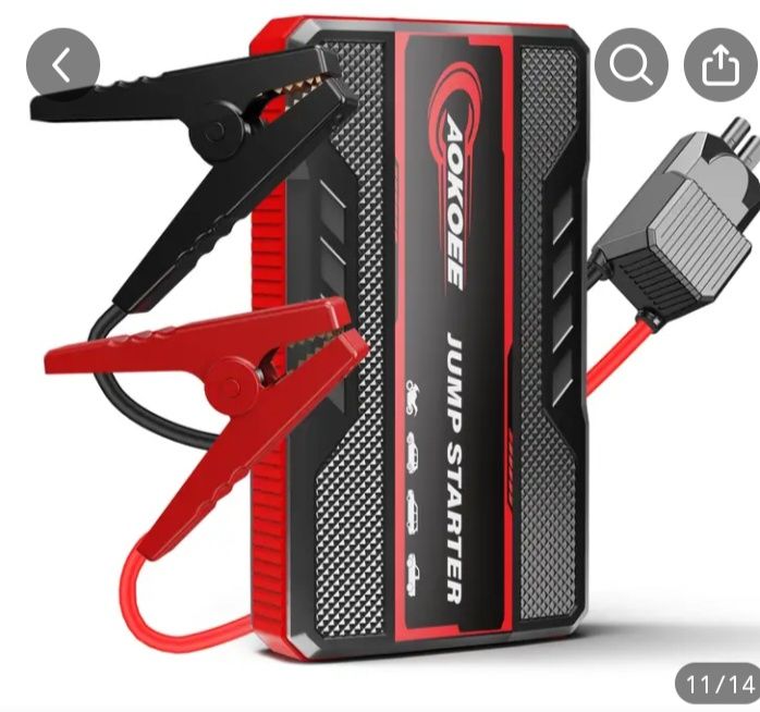 Аварійний пусковий пристрій для автомобілів