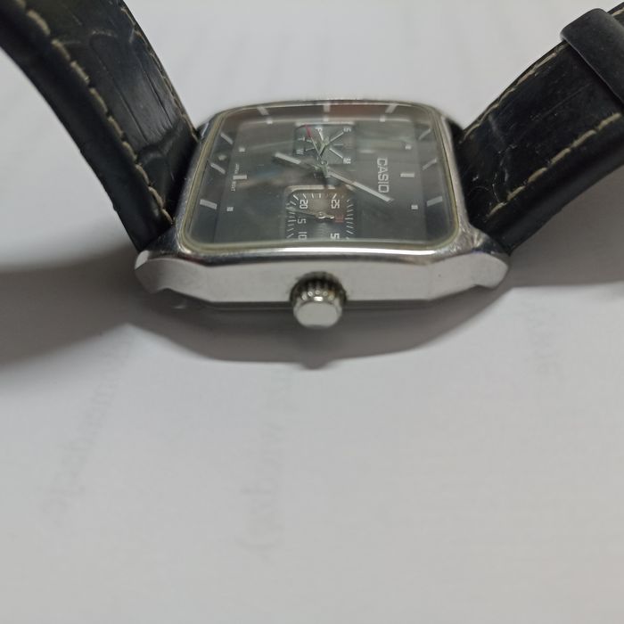 Casio MTF-304 czarna tarcza