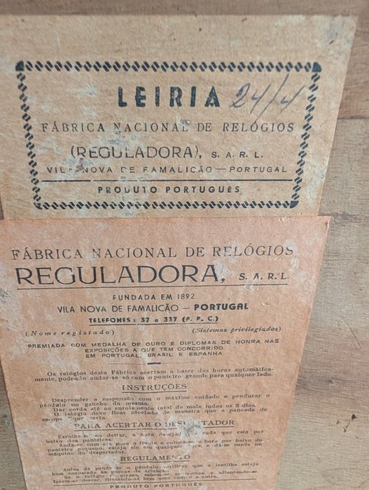 Relógio de Capela antigo